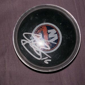 A lot of hockey memorabilia